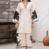 Almond Embroidery 2 PCs