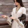 Almond Embroidery 2 PCs